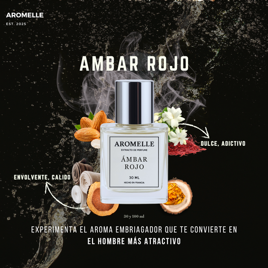 Ámbar Rojo (Inspirado en Baccarat Rouge 540)