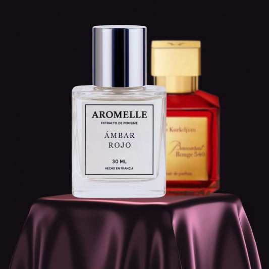 Ámbar Rojo (Inspirado en Baccarat Rouge 540)