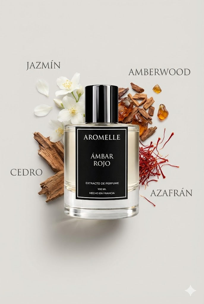 Ámbar Rojo (Inspirado en Baccarat Rouge 540)